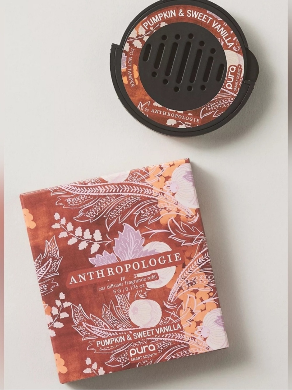 Anthropologie Car Diffuser Fragrance Refill NEW